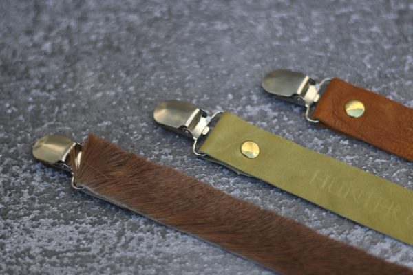 Leather Baby Dummy Clip
